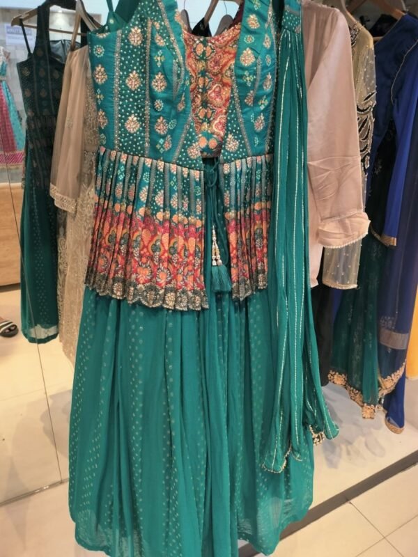 Light Blue Party Wear Dress