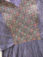 Blue Georgette Sharara Suit