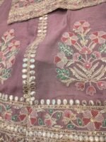 Heavy Embroidered Pink Lehenga