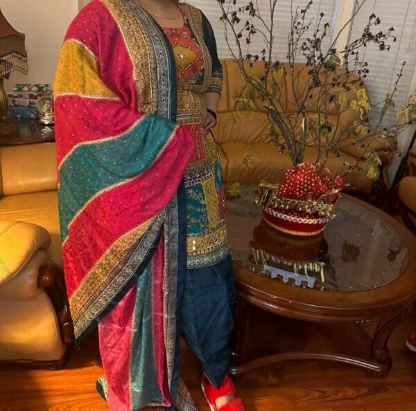 Designer Party Wear Punjabi Suit