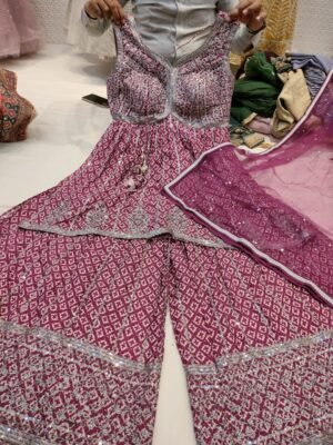 Indo Western Plazo Suit