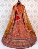 Heavy bridal lehngas