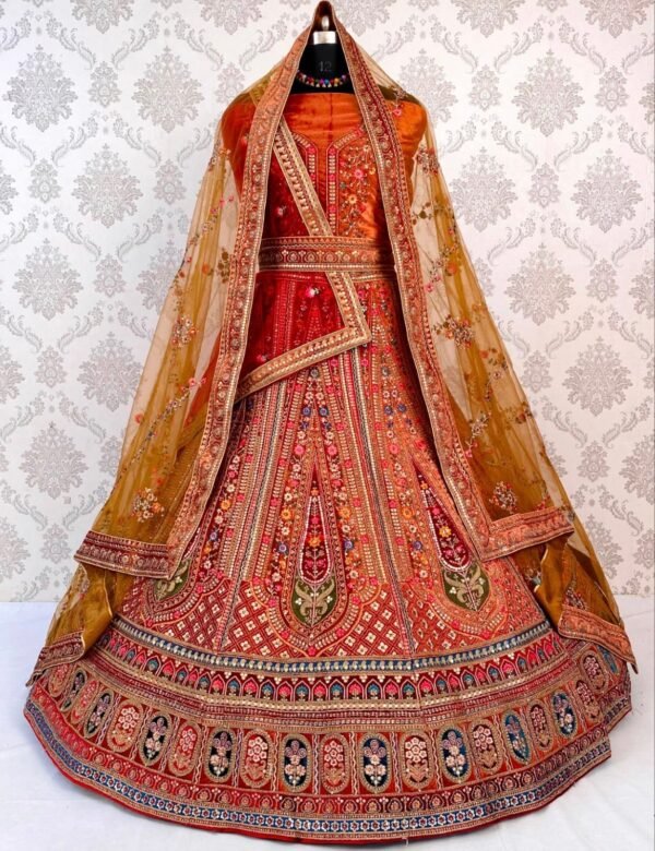 Heavy bridal lehngas